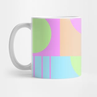 pastel geometry Mug